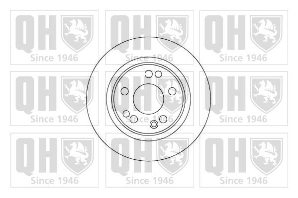 QUINTON HAZELL Тормозной диск BDC4553